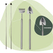 Terrarium tool set - Toolkit for terrariums