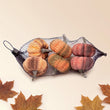 Pumpkin Pepita 6 pcs - Ø 6 cm ↑ 6 cm - Artificial foam