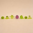 Spooky Squad - Dekorative Miniaturfiguren - Halloween - Leuchten im Dunkeln – 7 Stück - ↑ 1–2 cm