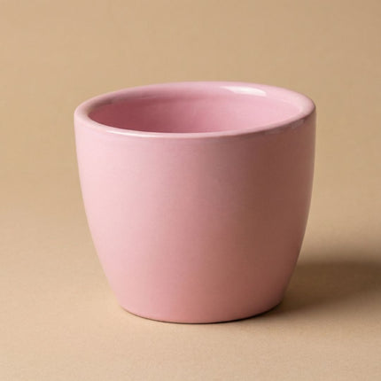 Pastellrosa - Mini Pflanzentopf - Kugeltopf hellrosa - Ø 6 cm ↑ 6 cm