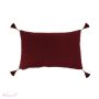 Decorative Cushion Imbarro - Jeanne Darkred