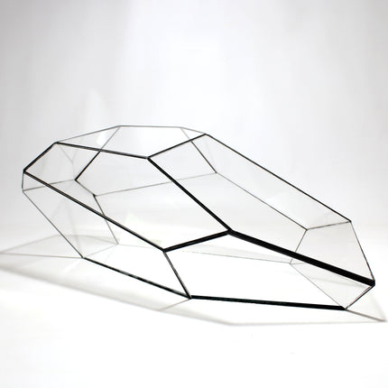 Geometrisches Terrarium - Plantasia - Vivarium - ↑ 50 x 25 x 17,5 cm (LxBxH) - Glas