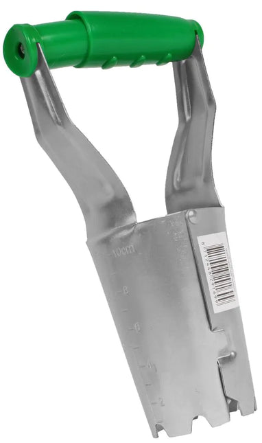 Bulb Planter - Automatic - Galvanized - With Depth Markings