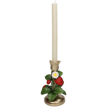 Candle Holder - Strawberry Gold ↑ 20 cm