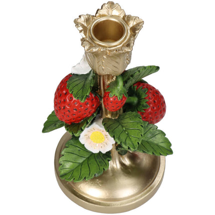 Candle Holder - Strawberry Gold ↑ 20 cm