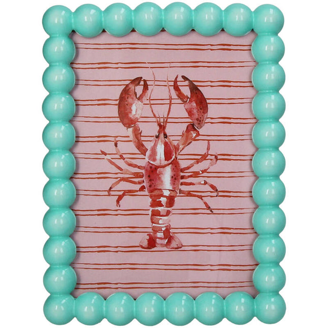 Photo Frame Polyresin – Turquoise