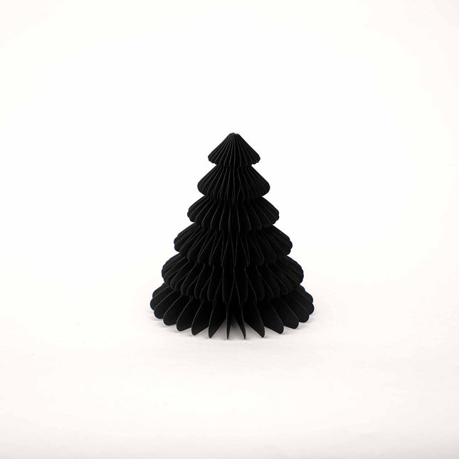 Paper tree - Foldable - Black - 15cm