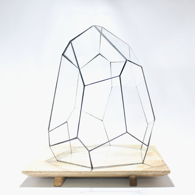 Geometric Terrarium - Stellar - Vivarium - 27x27x36 cm - Waterproof - Glass