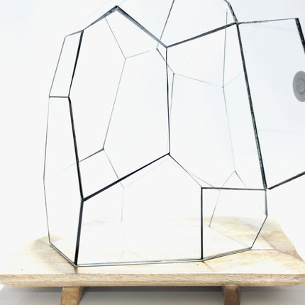 Geometric Terrarium - Stellar - Vivarium - ↑ 27 x 27 x 36 cm (LxWxH) - Glas