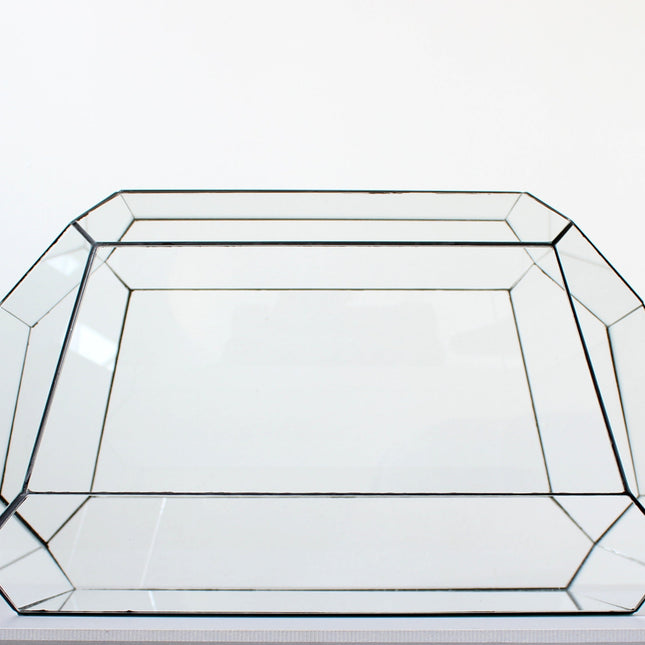 Geometrisches Terrarium - Nexus - Vivarium - ↑ 41,5 x 21 x 23,5 cm (LxBxH) - Glas