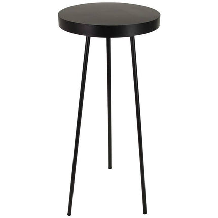 Round Table - Black Metal - Ø42,5 x ↑ 98 cm