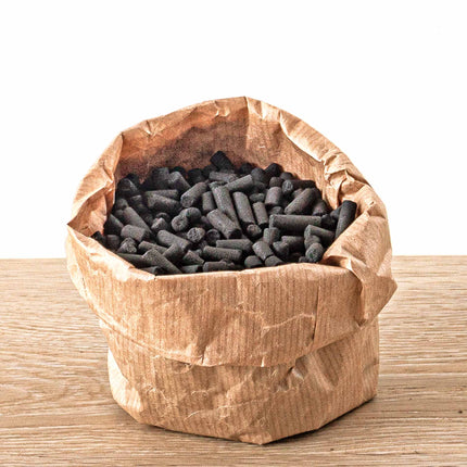 Pellets de Carbón Activado para terrario • Bolsa de 200 g