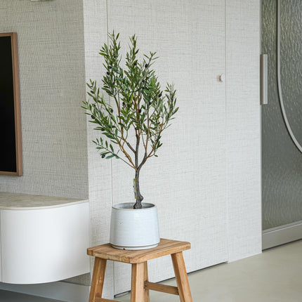 Artificial Olive tree in pot - Artificial plant - UV - 90 cm