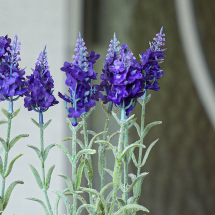 Lavendel 3er-Set - Kunstpflanzen - Bündel