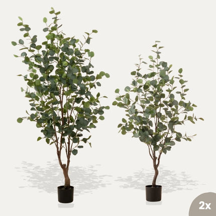 Eukalyptus Mix 2er-Set - Bündelprodukt - Kunstpflanzen
