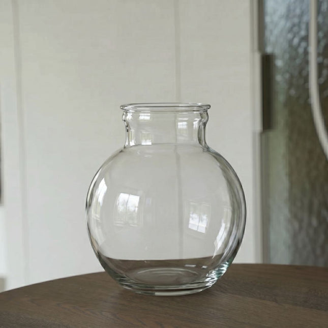 Flasche 'Teddy' - Recyceltes Glas Ø 25 cm ↑ 26,5 cm