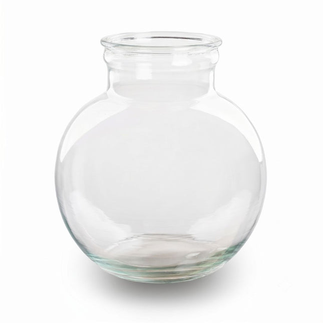 Flasche 'Teddy' - Recyceltes Glas Ø 25 cm ↑ 26,5 cm