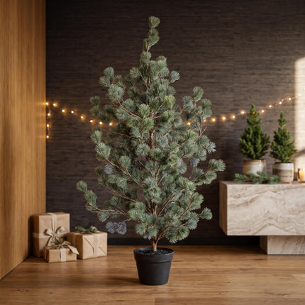 Kiefer baum (Cedar Pine) 80, 120 & 150 cm - Kunstpflanze im Topf
