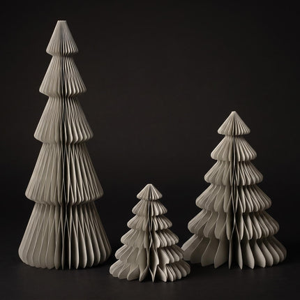 Paper tree - Foldable - Pastel green - 40cm