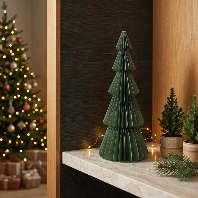Paper tree - Foldable - Green - 50cm