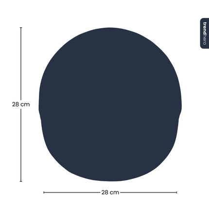 Terrarium bottle ‘Dome XL’ – Two-part round glass – Closed terrarium Ø 28 cm ↑ 28 cm