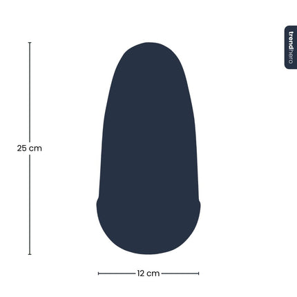 Terrarium bottle ‘Egg’ – Two-part glass dome – Closed terrarium Ø 12 cm ↑ 25 cm