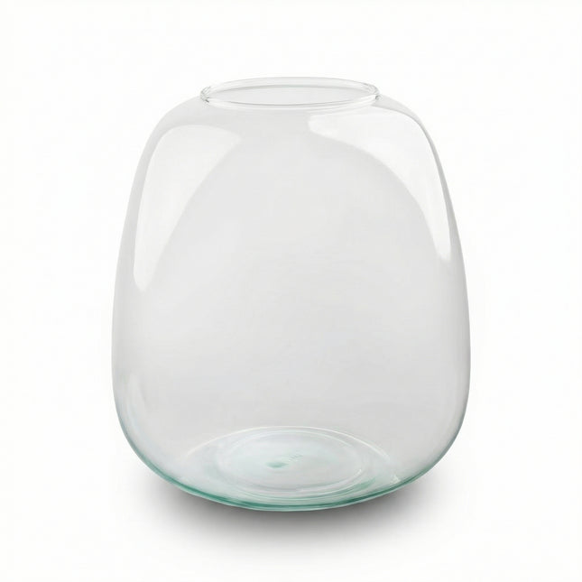 Bottle ‘Emma' - Recycled Glass Ø 23 cm ↑ 25 cm