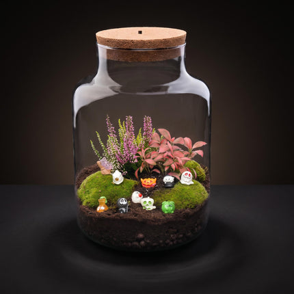 Halloween Flaschengarten Milky - Spooky crew - Ø 21cm ↑ 30cm