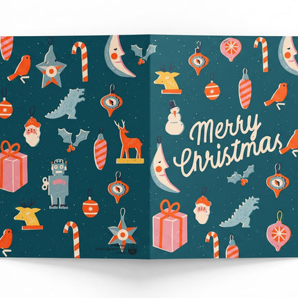 Merry Christmas Greeting Card