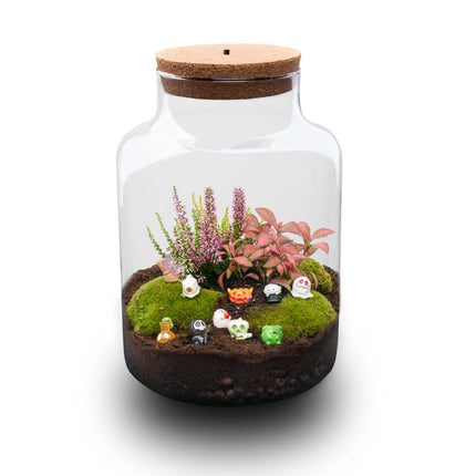 Halloween Flaschengarten Milky - Spooky crew - Ø 21cm ↑ 30cm