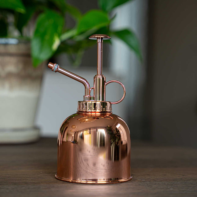 Plant Mister - Pflanzensprüher - Edelstahl Gießsprüher - Roségold - ↑ 15.5 cm