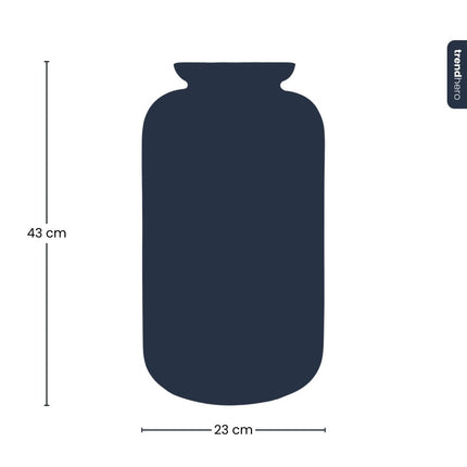 Terrarium Flasche ‘Sven XL’ - inkl. LED Korken - Geschlossenes Terrarium Ø 23 cm ↑ 43 cm