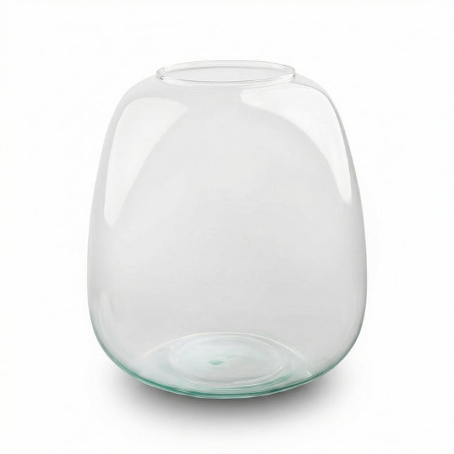 Bottle ‘Emma' - Recycled Glass Ø 23 cm ↑ 25 cm