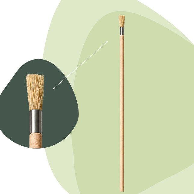 Pflanzen-Terrarienbürste - Holz - 60 cm lang
