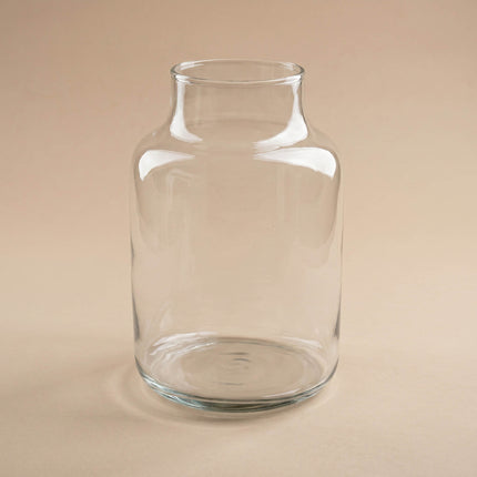 Bottle 'Little Milky' - Recycled Glass Ø 17 cm ↑ 25 cm