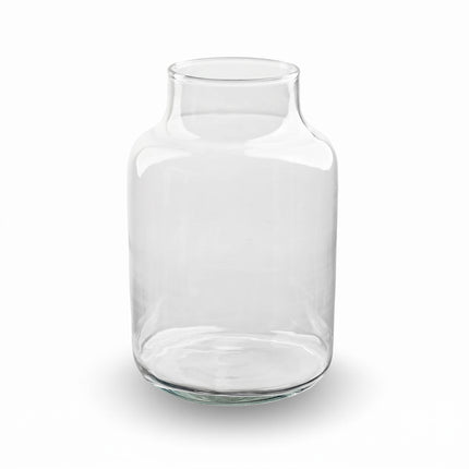Bottle 'Little Milky' - Recycled Glass Ø 17 cm ↑ 25 cm
