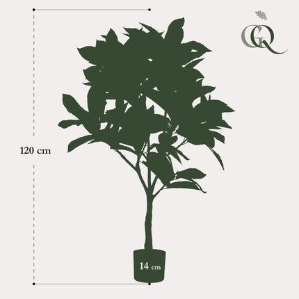 Croton Codiaeum - Miracle Strauch - 120 cm - Kunstpflanze