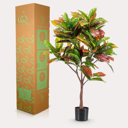 Croton Codiaeum - Miracle Shrub - 120 cm - Artificial plant